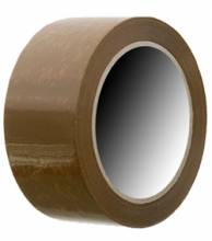 Brown 2.6 Mil Polypropylene Carton Sealing Tape, 55 YD